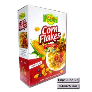 Real Fresh Corn Flakes 24x375g