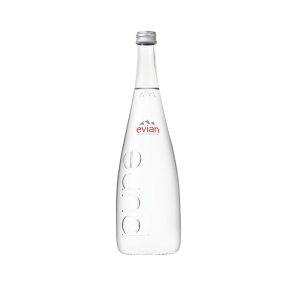 Evian Mineral Water (Glass Bottle & PET Bottle) - 12x750 ml