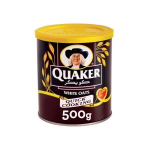 Quaker White Oats Tin 24x500g