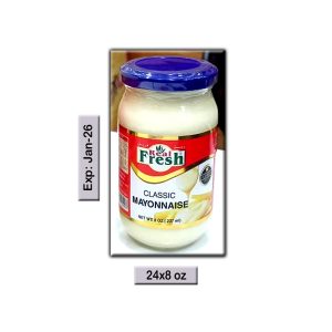 REAL FRESH MAYONNAISE 8 Oz